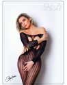 Bodystocking manches longues seins nus - Le Numéro 5 - Collection Bodystocking - CM99005