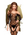 Bodystocking Noir Top-notch - PH0041BLK