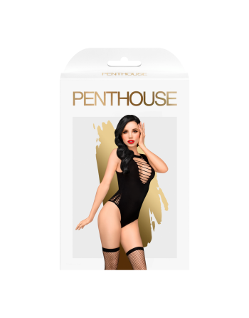 Body fantaisie noir Hotter than hell - PH0100BLK