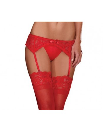 Porte jarretelle dentelle - DG8735RED