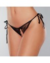 String dentelle noire ouvert - A1100