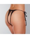 String dentelle noire ouvert - A1100