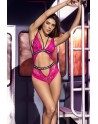 Body dentelle rose - MAL8697HPK