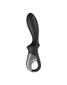 Vibromasseur noir USB, chauffant et connecté Heat Climax Satisfyer - CC597789