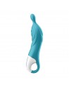 Vibromasseur rainuré Point A couleur turquoise A-Mazing 2 Satisfyer - CC597767