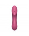 2 en 1 Stimulateur de clitoris et vibromasseur Curvy Trinity 3 rouge Satisfyer - CC597772