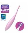 Stimulateur multi zone connecté USB rose Twirling Joy Satisfyer - CC597758