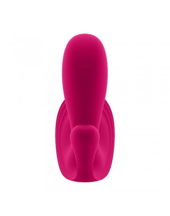 3 en 1 Vibromasseurs et stimulateur clitoridien rose connecté Top Secret  Satisfyer - CC597755