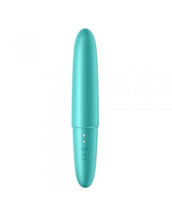 Vibromasseur turquoise USB Ultra Power Bullet 6 Satisfyer - CC597741