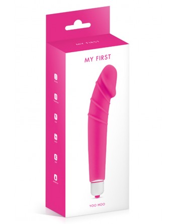 Vibromasseur rose 7 vitesses forme réaliste waterproof - CC5740090050