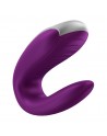 Sextoy de couple vibrant USB connecté Double Fun violet - CC5972560201