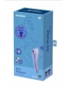 Vibromasseur et stimulateur de clitoris violet connecté Dual Pleasure Satisfyer - CC5972590201