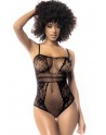 Body Résille noire - MAL1103BLK