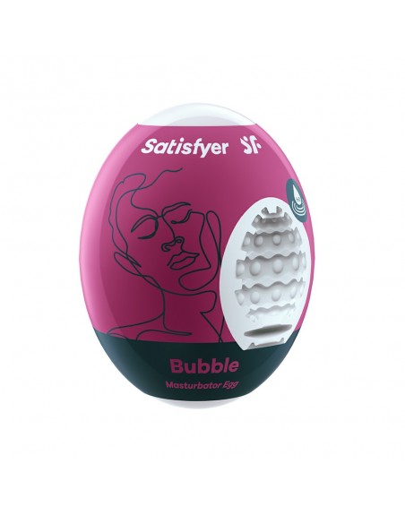 Oeuf masturbateur flexible Bubble Satisfyer - CC597014