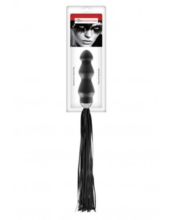 Martinet avec manche plug anal noir Fetish Tentation - CC570401