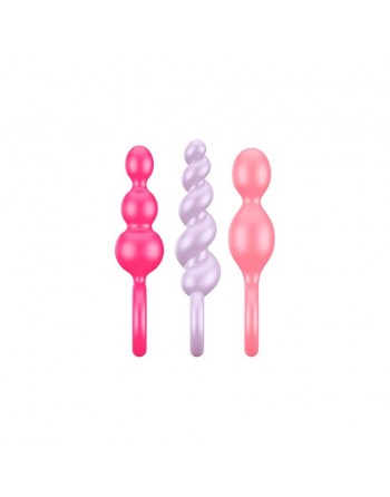 Coffret 3 plugs satisfyer couleur Booty Call - CC597160