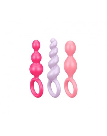 Coffret 3 plugs satisfyer couleur Booty Call - CC597160