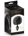 Plug anal pompon noir - CC5700910010