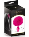 Plug anal pompon fuschia - CC5700910204