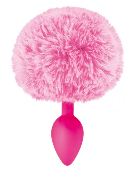 Plug anal pompon rose - CC5700910050