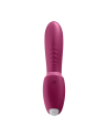 2 en 1 Vibromasseur point G avec stimulateur clitoris connecté USB rouge Sunray Satisfyer - CC597807