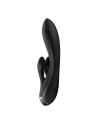 Vibromasseur rabbit noir double stimulation clitoris Double Flex Satisfyer - CC597809