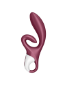 Vibromasseur rabbit point G rouge double stimulation clitoridienne Touch Me Satisfyer - CC597811SA