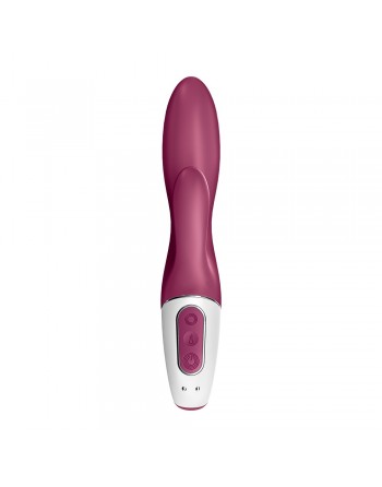 Rabbit chauffant connecté USB rouge Heated Affair Satisfyer - CC597783