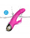 Vibromasseur Rabbit rose 9 modes de vibrations puissantes - USK-V10PNK