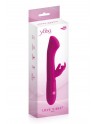 Vibromasseur rabbit Bella rose USB large tête point G 10 programmes - CC531065