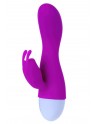 Mini vibromasseur rabbit 30 fonctions waterproof USB - CC530178