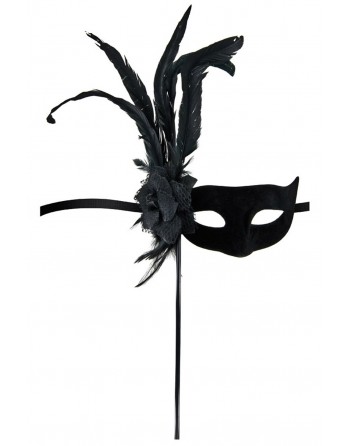 Masque loup Orfeo noir - CC709721001000