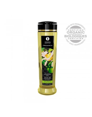 Huile de massage aphrodisiaque Organica bio thé vert 240ml - CC1311