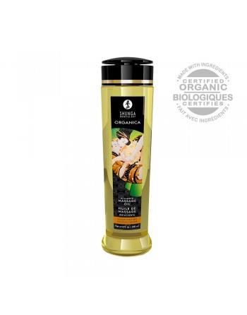 Huile de massage aphrodisiaque bio douceur d'amande 240ml - CC1312