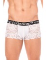 Boxer blanc en dentelle délicate - LM2006-67WHT