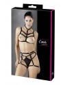 Ensemble soutien-gorge harnais et string porte-jarretelles - R24804761101